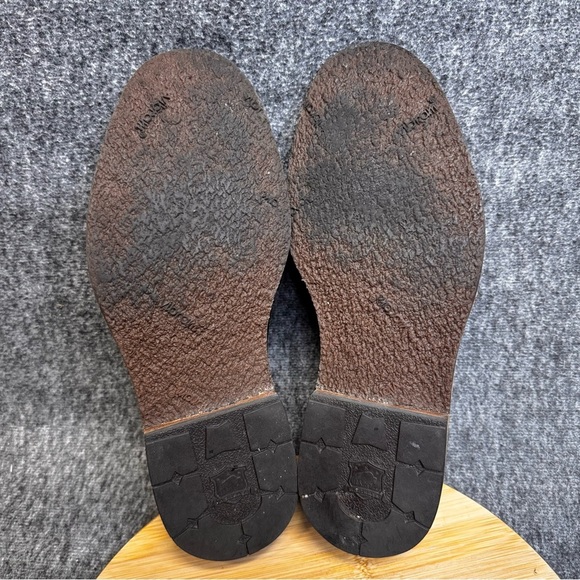 Trask Blaine Venetian Leather Slip On Loafers Shoes Mahogany Brown Mens Sz 9 - Picture 11 of 13